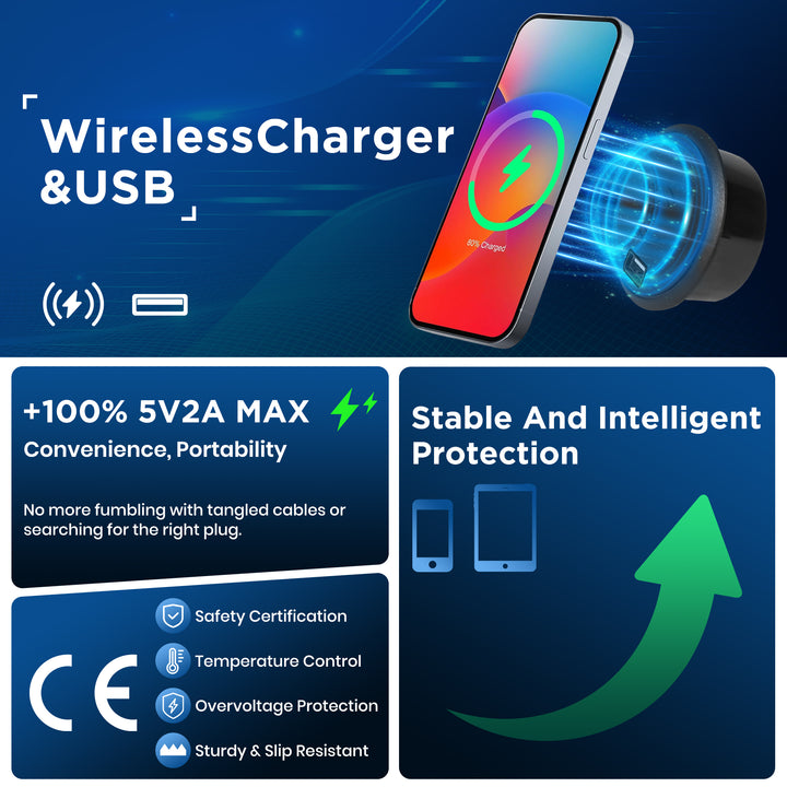 Beige linen upholstered gas lift storage king bed with wireless charging headboard OGAET BEIGE KING UK