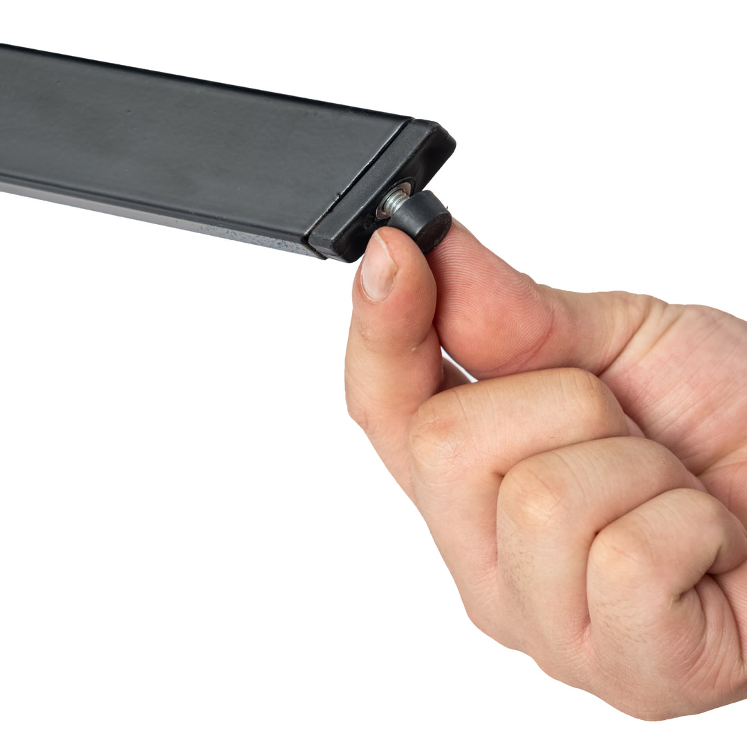 Set of 4 grey swivel black painted radial leg dining chair SUNFLOWER SLUBBED GREY 4PCS