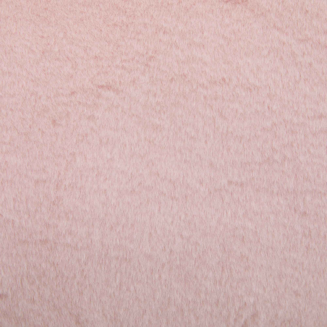 Lazy chair shell shaped sofa pink faux fur, memory foam bean bag chair removable cover