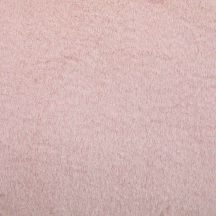Lazy chair shell shaped sofa pink faux fur, memory foam bean bag chair removable cover