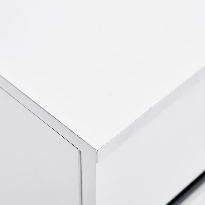 Modern high gloss white sideboard buffet 4 doors 160*40cm SPICEROUT