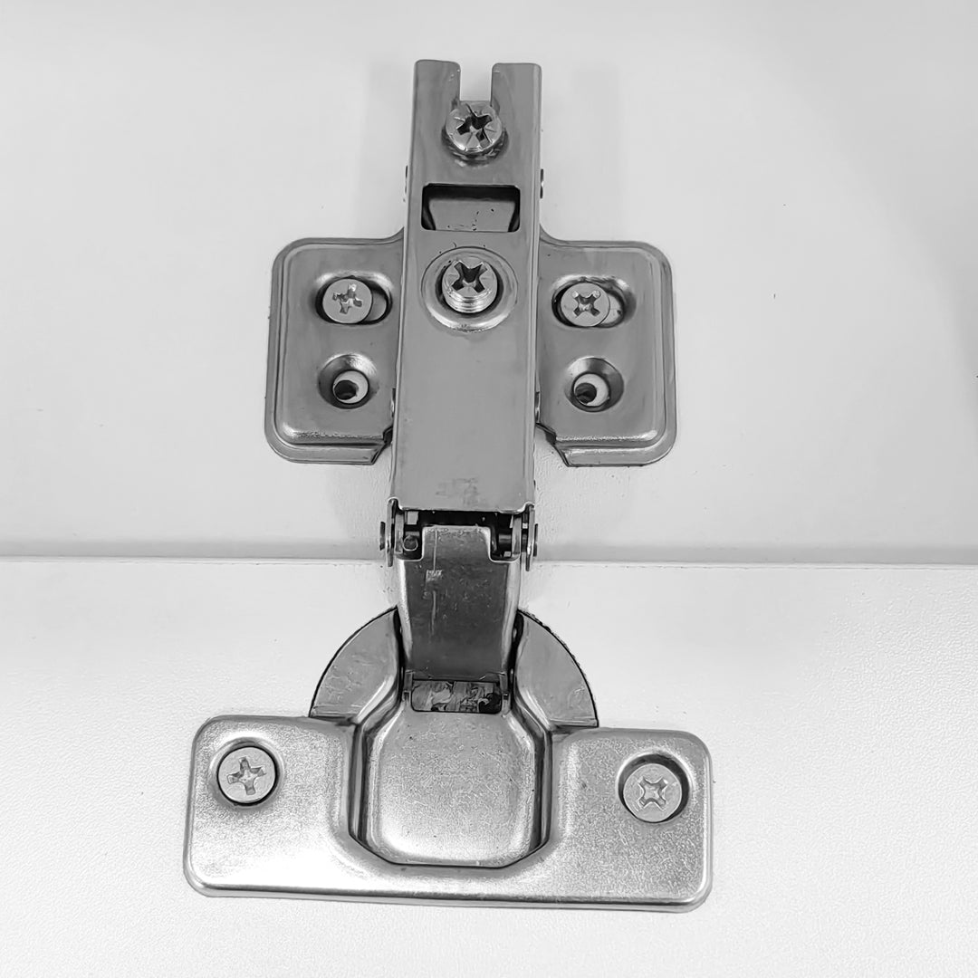 Modern high gloss white coffee table with LED lights golden accent SHEATH