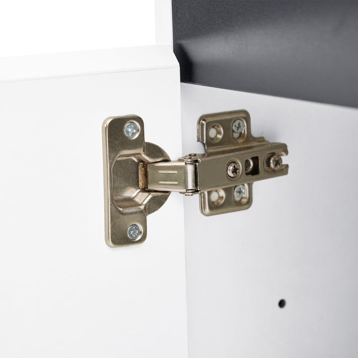 Modern high gloss white sideboard buffet 4 doors 160*40cm SPICEROUT