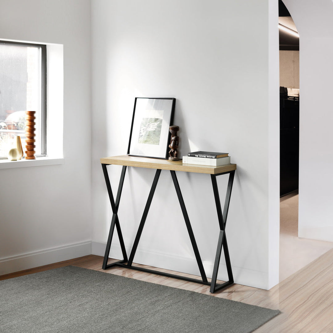 Console table entrance wooden effect HESS 3D WOOD